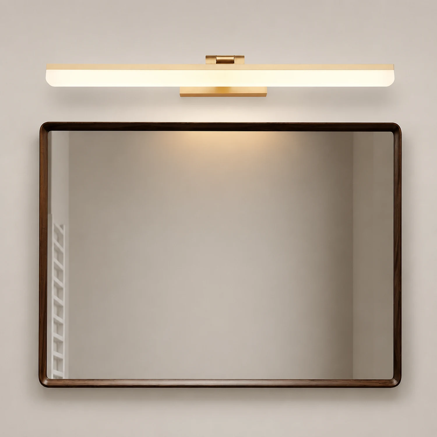 Edge Spiegelfront Waschtisch-Wandleuchte, L 40/50CM - Lumpaz