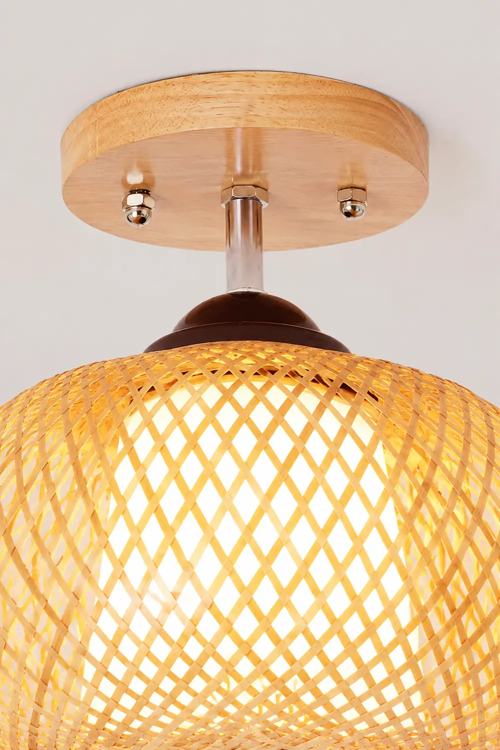 Muto Rattan Deckenleuchte, ∅25/35/40CM - Lumpaz