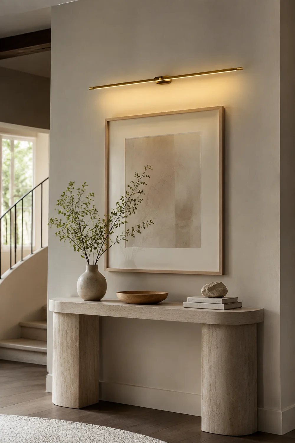 Leigh Spiegelleuchte, L 70/100CM - Lumpaz