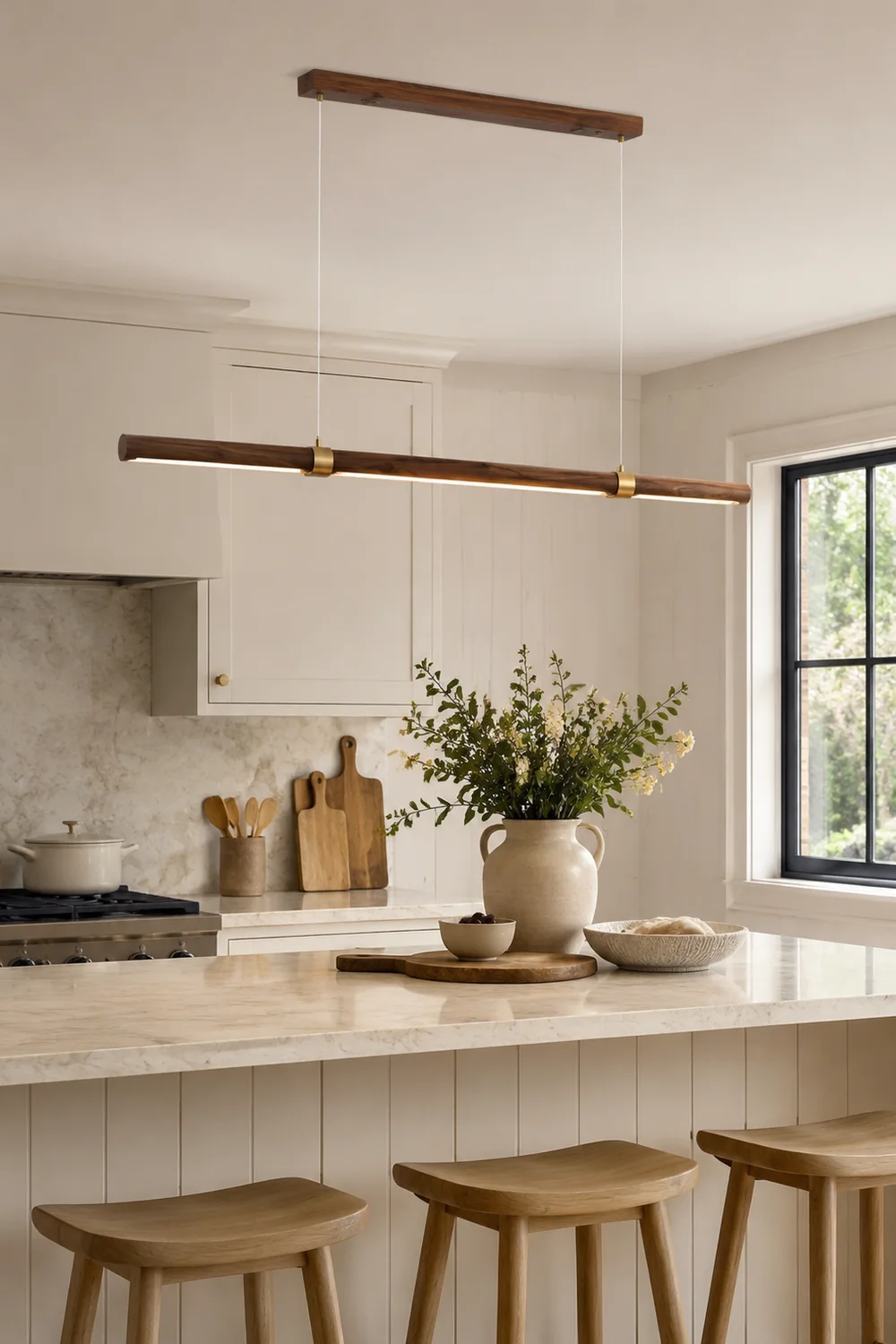 Ozawa Lineare Pendelleuchte, L 100/120CM - Lumpaz