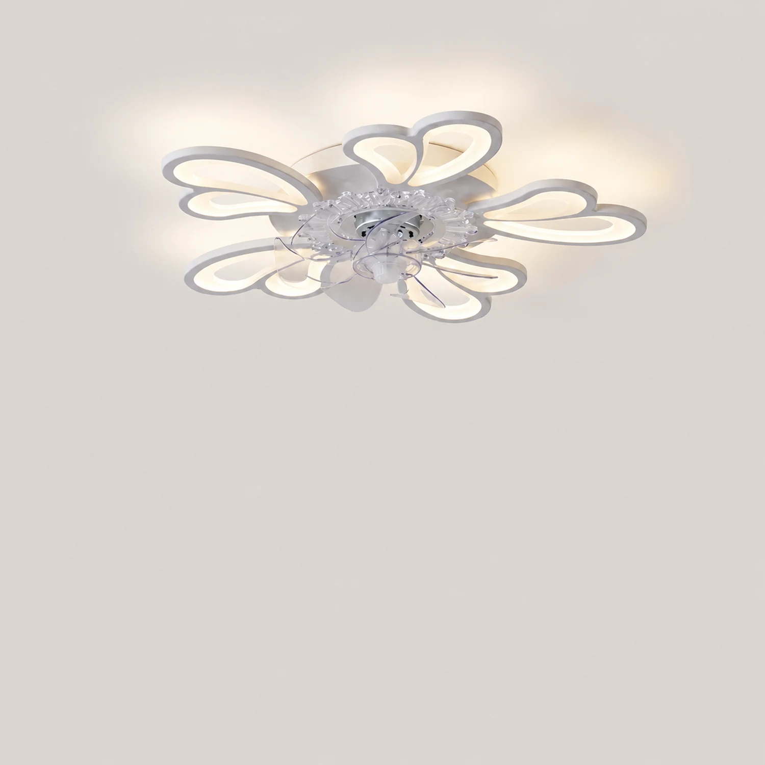 Hana Deckenventilator mit Beleuchtung, 8 Stile - Lumpaz