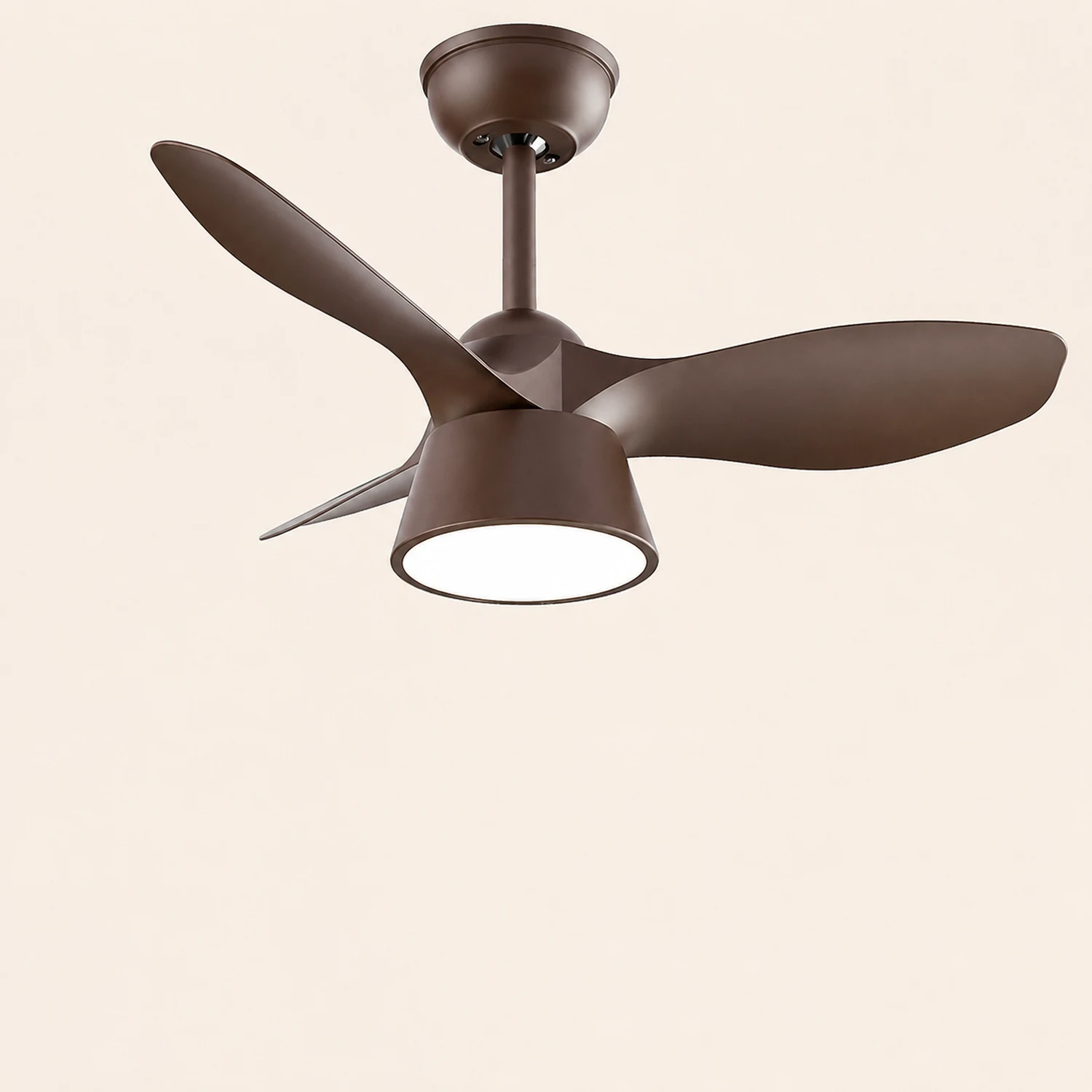 Walters Deckenventilator mit Beleuchtung, 3 Farben, 80CM Lang - Lumpaz