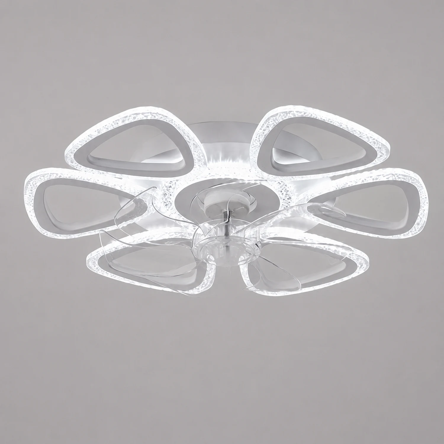 Hana Deckenventilator mit Beleuchtung, 8 Stile - Lumpaz
