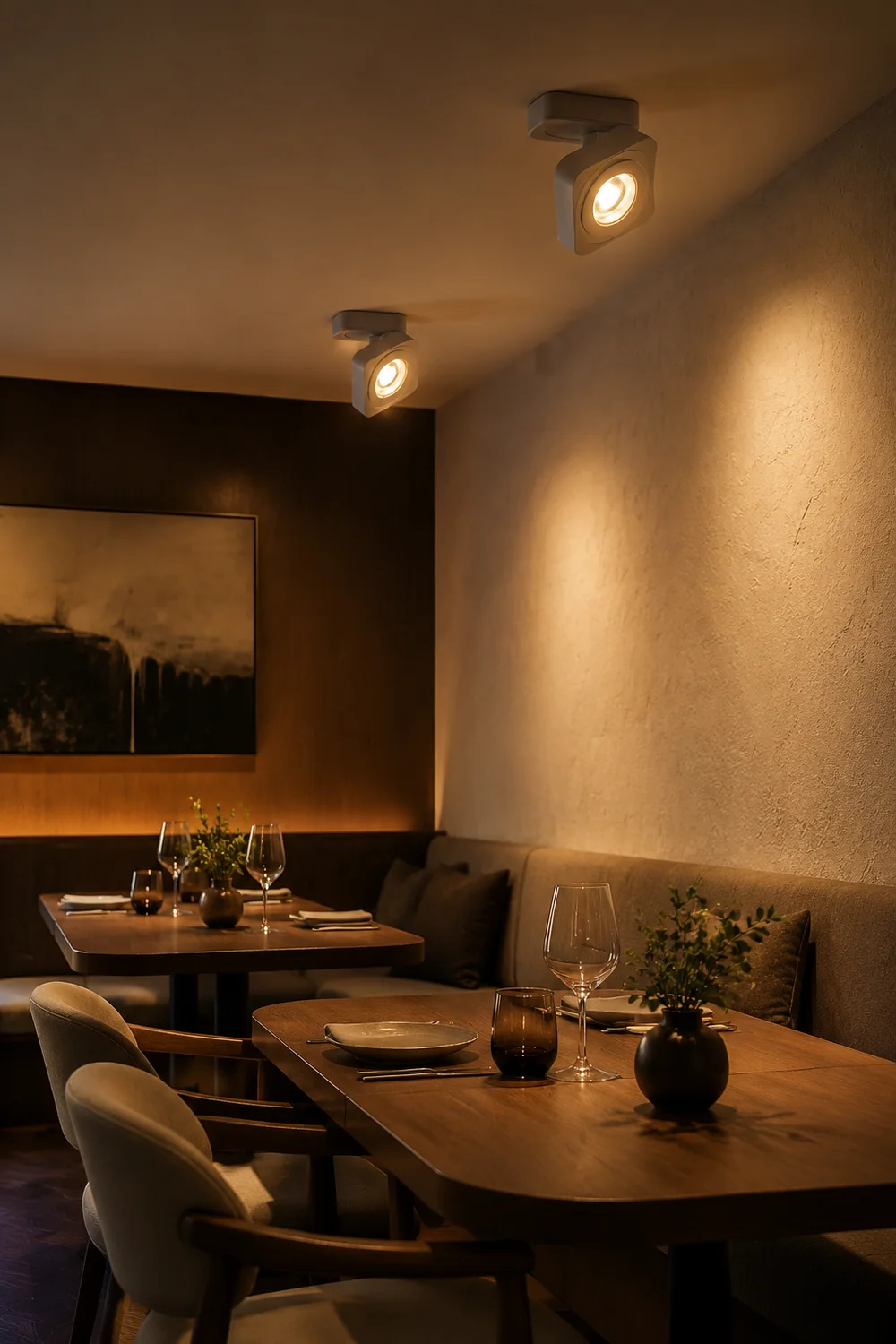 Einfaches modernes Licht Luxuriöse quadratische kreative verstellbare Lesewandlampe Deckenlampe - Lumpaz