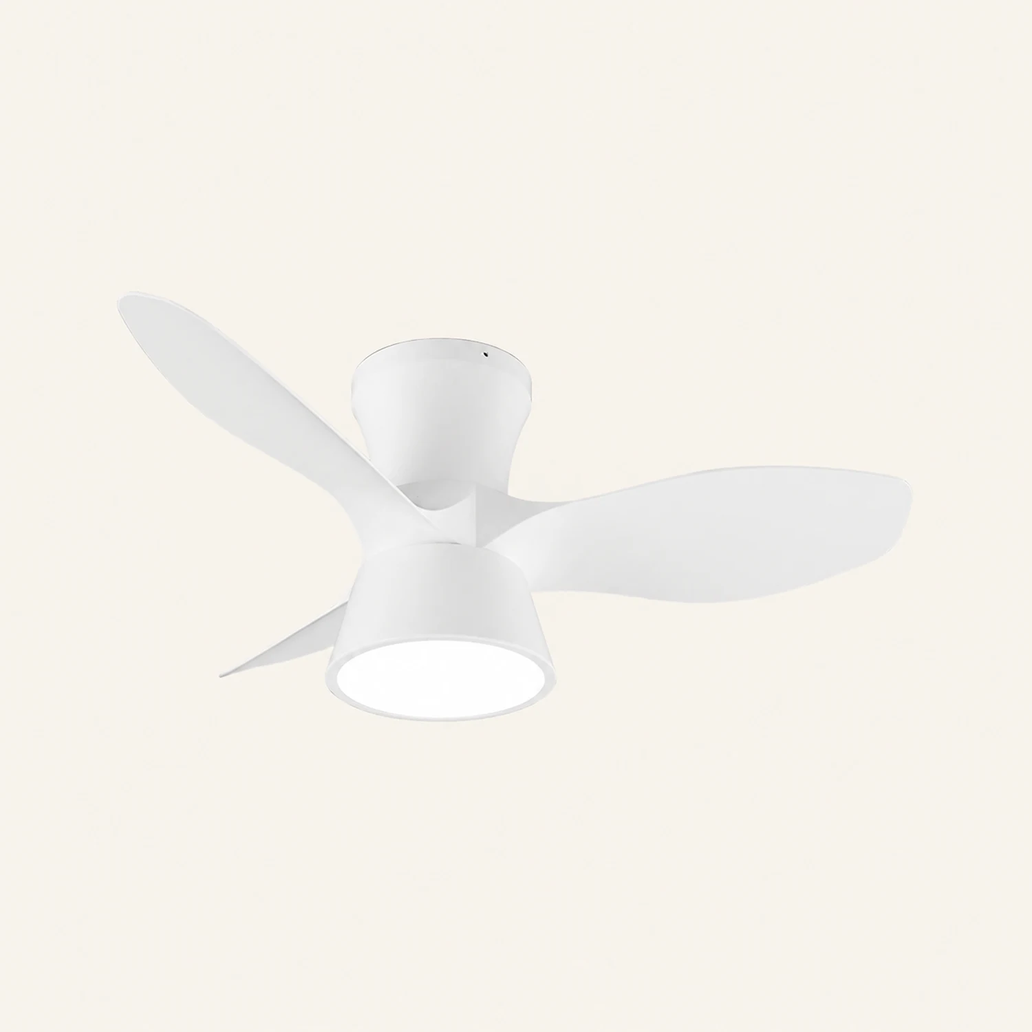 Walters Deckenventilator mit Beleuchtung, 3 Farben, 80CM Lang - Lumpaz