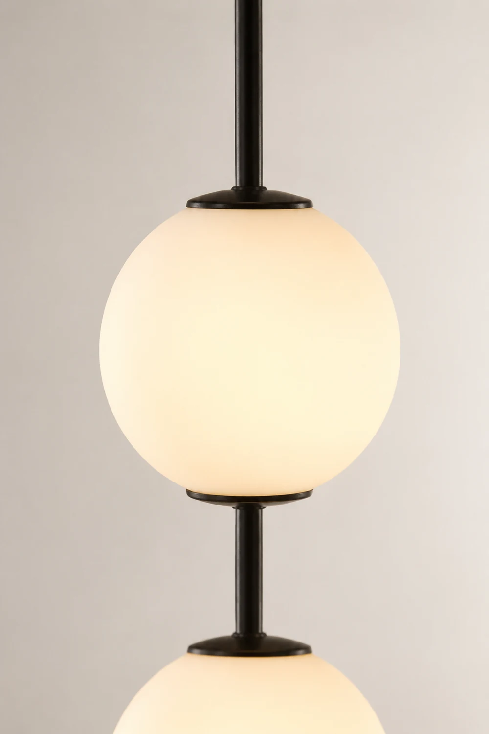 Valentina Pendelleuchte, 3 Stile, Metall & Glas - Lumpaz