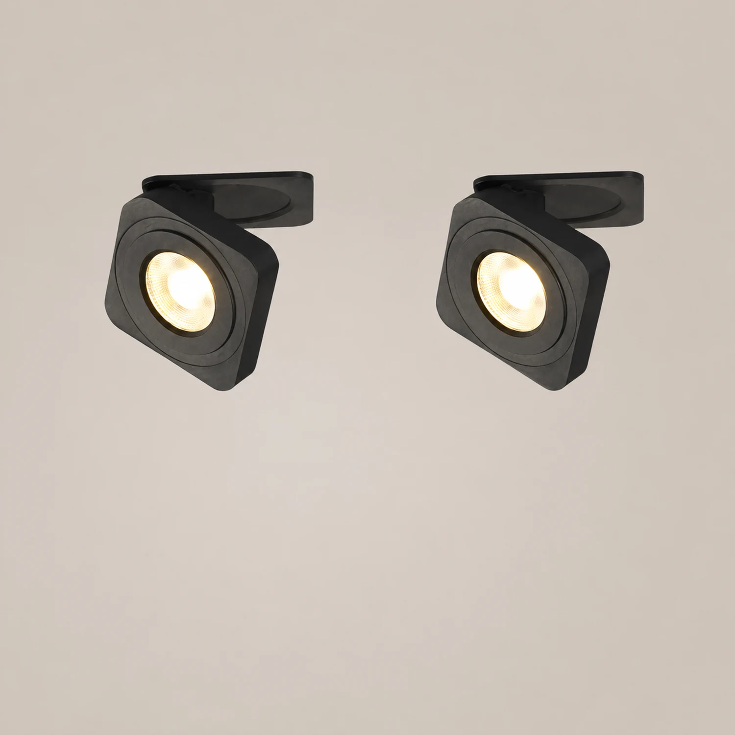 Einfaches modernes Licht Luxuriöse quadratische kreative verstellbare Lesewandlampe Deckenlampe - Lumpaz