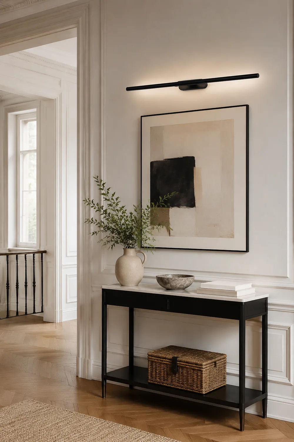 Edge Spiegelfront Wandleuchte, 2 Farben, 49/59/68CM Lang - Lumpaz