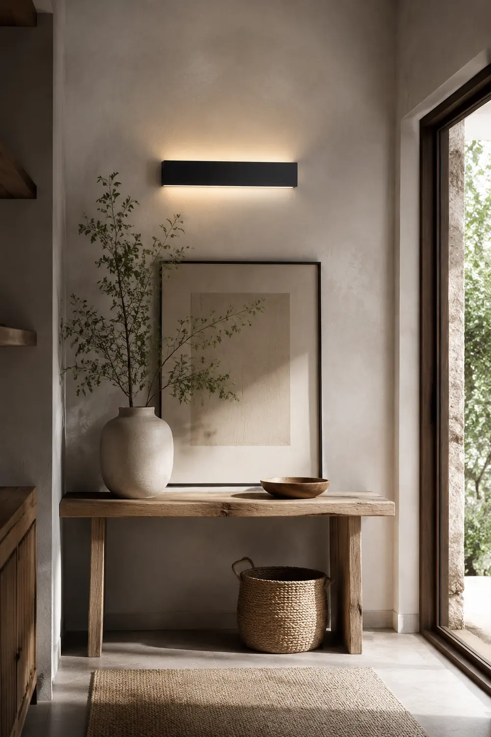 Edge Minimalistisch rechteckige Wandleuchte, 3 Farben - Lumpaz