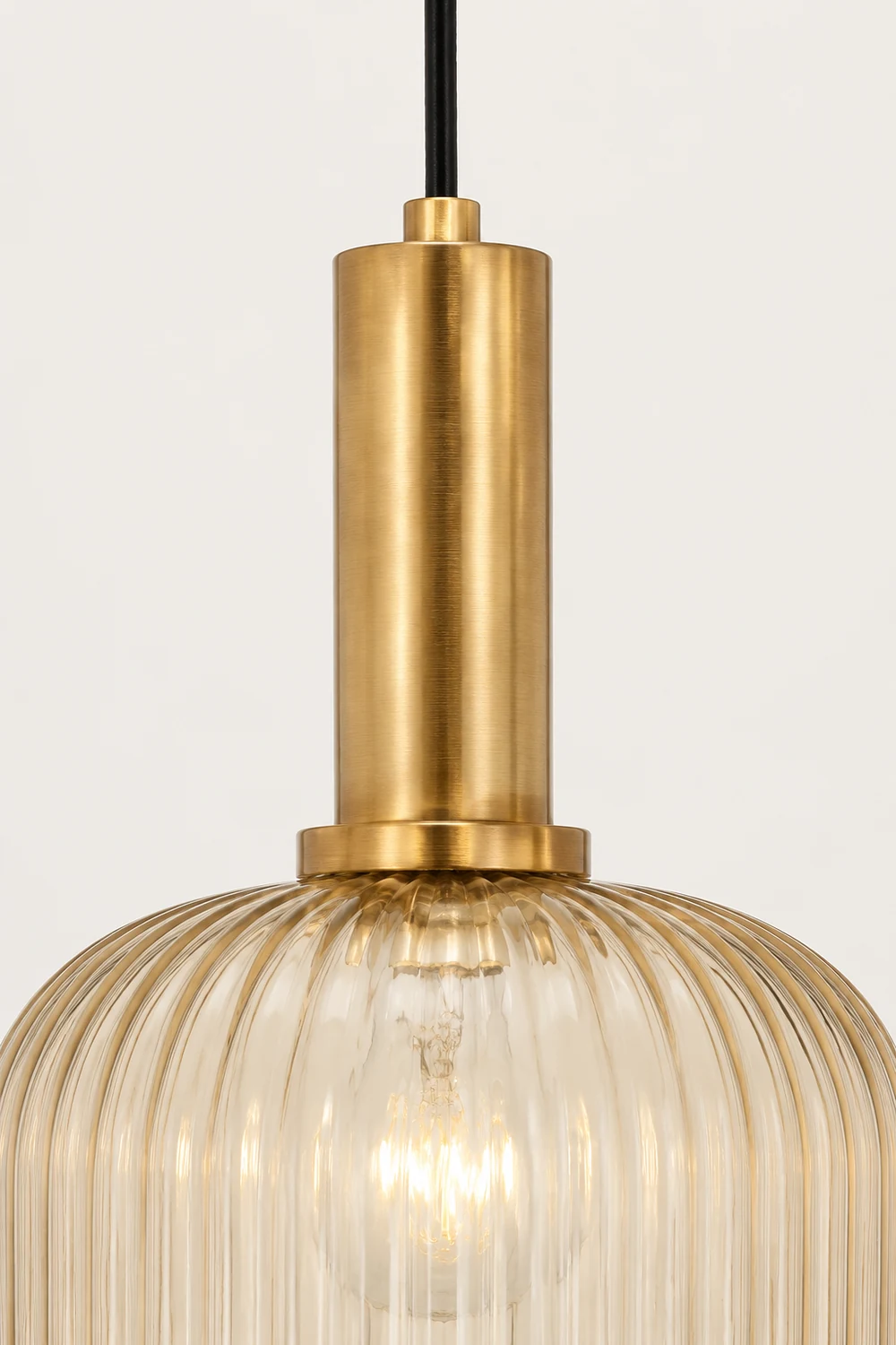 Einfache Stabglaslampe Pendelleuchte Japanische Retro-Lampe für Schlafzimmer - Lumpaz