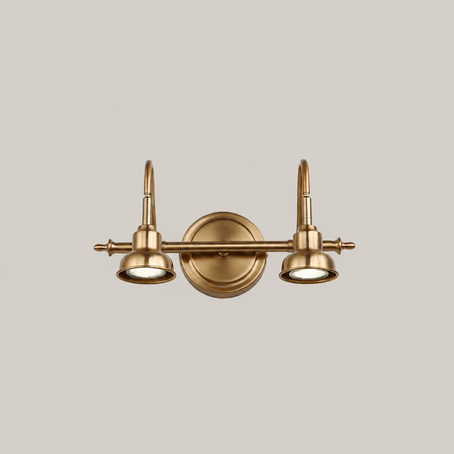 Eryn Postmoderne Goldene Spiegelfront Waschtisch-Wandleuchte, 2/3/4-flammig - Lumpaz