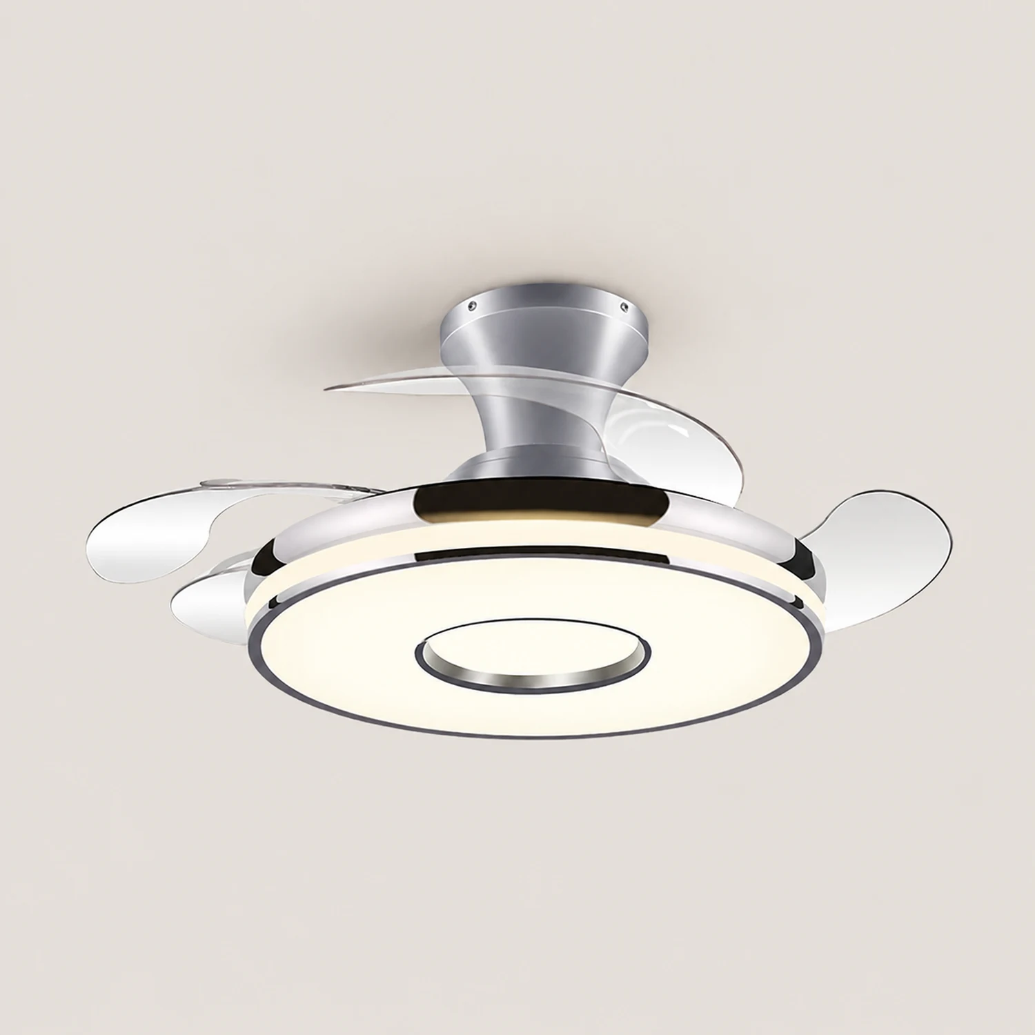 Quinn Deckenventilator mit Beleuchtung, 2 Farben, ∅91/108/122CM - Lumpaz