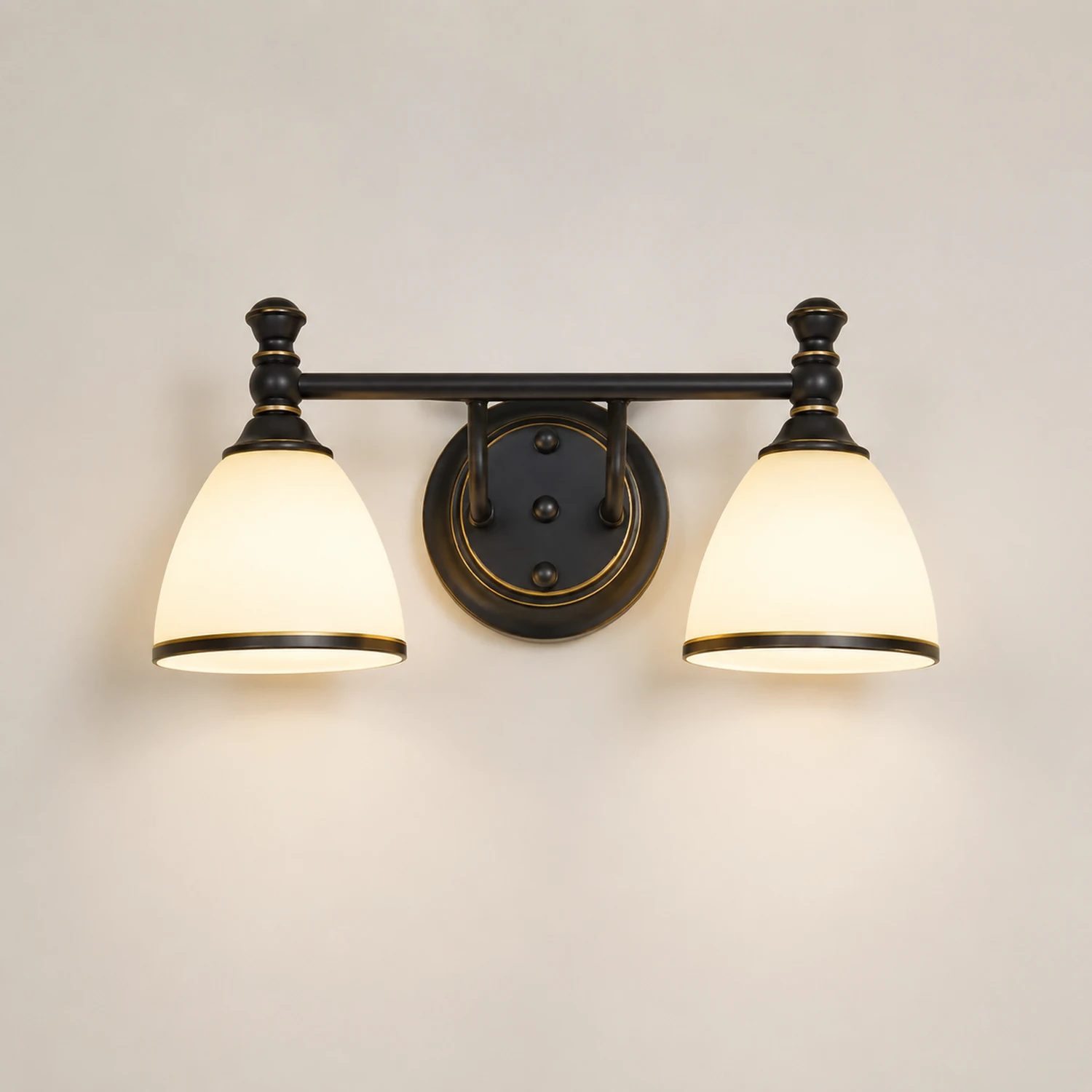 Eryn Spiegelfront Wandleuchte, 2/3-flammig,36/55CM Lang - Lumpaz
