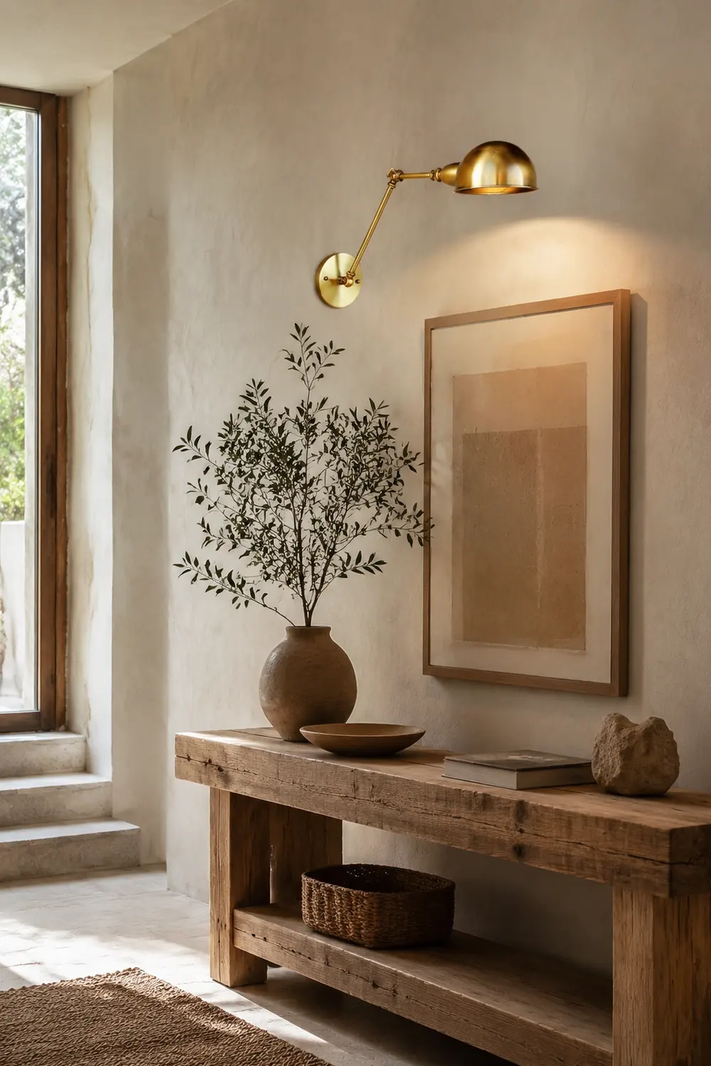 Brady Faltbare Retro Wandleuchte aus Eisen - Lumpaz