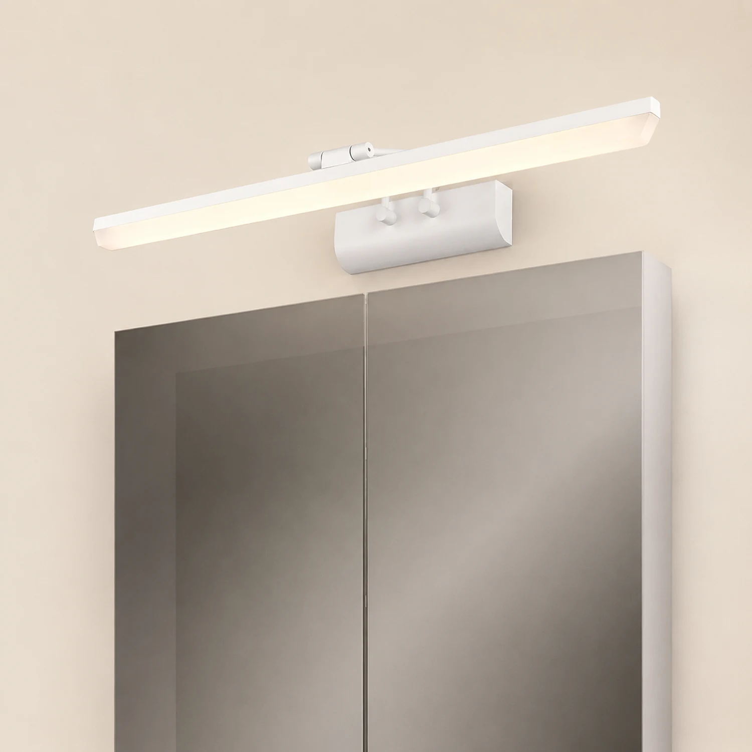 Leigh Spiegelfront Waschtisch-Wandleuchte, L 41/51/61/71CM - Lumpaz