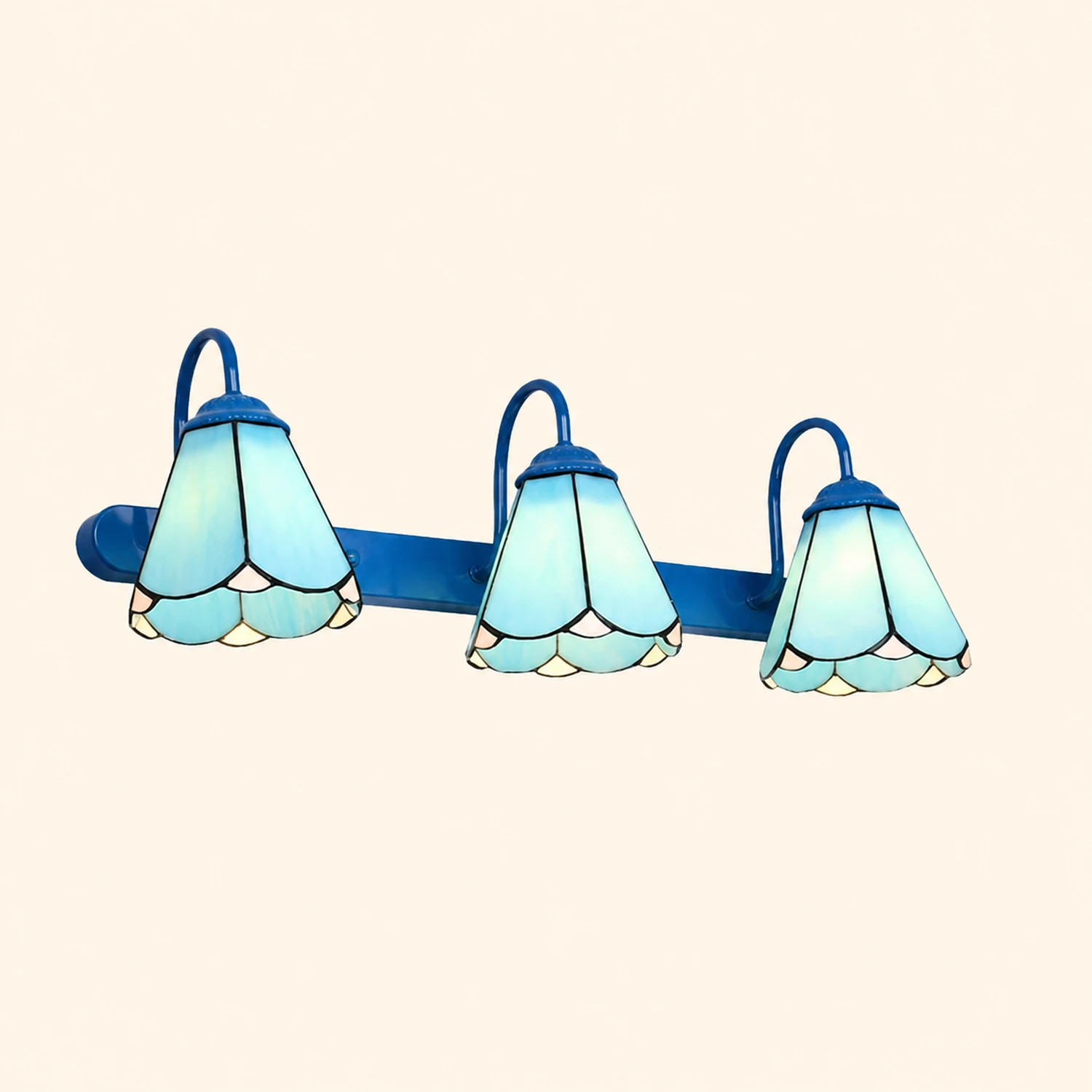 Félicie Spiegelfront Wandleuchte, 5 Stile, 60CM Lang - Lumpaz