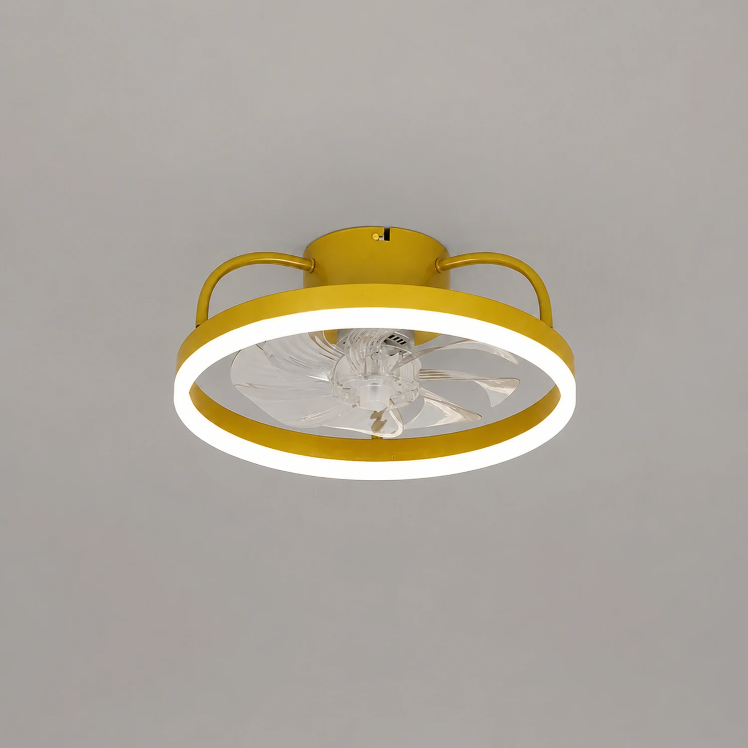 Alessio Deckenventilator mit Beleuchtung, 3 Farben, ∅40/50CM - Lumpaz