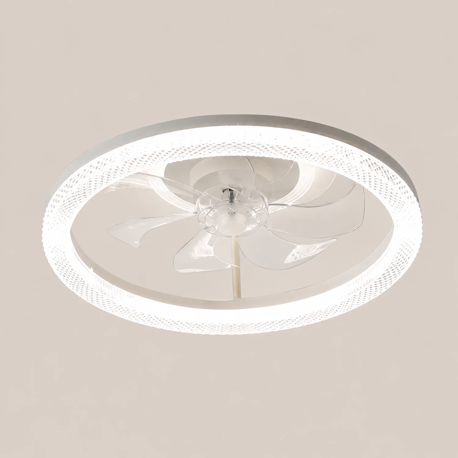 Kirsten Deckenventilator mit Beleuchtung 3/7-Blatt, 8 Stile, ∅50CM/60CM - Lumpaz
