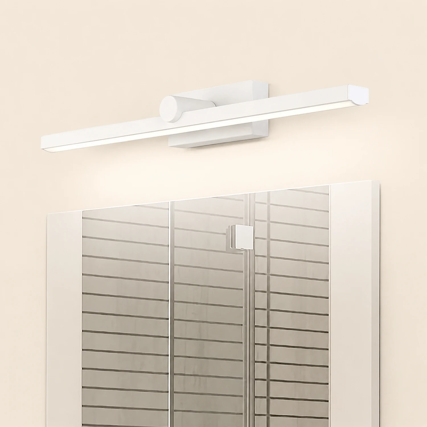 Leigh Spiegelfront Waschtisch-Wandleuchte, L 40/50/60/70CM - Lumpaz