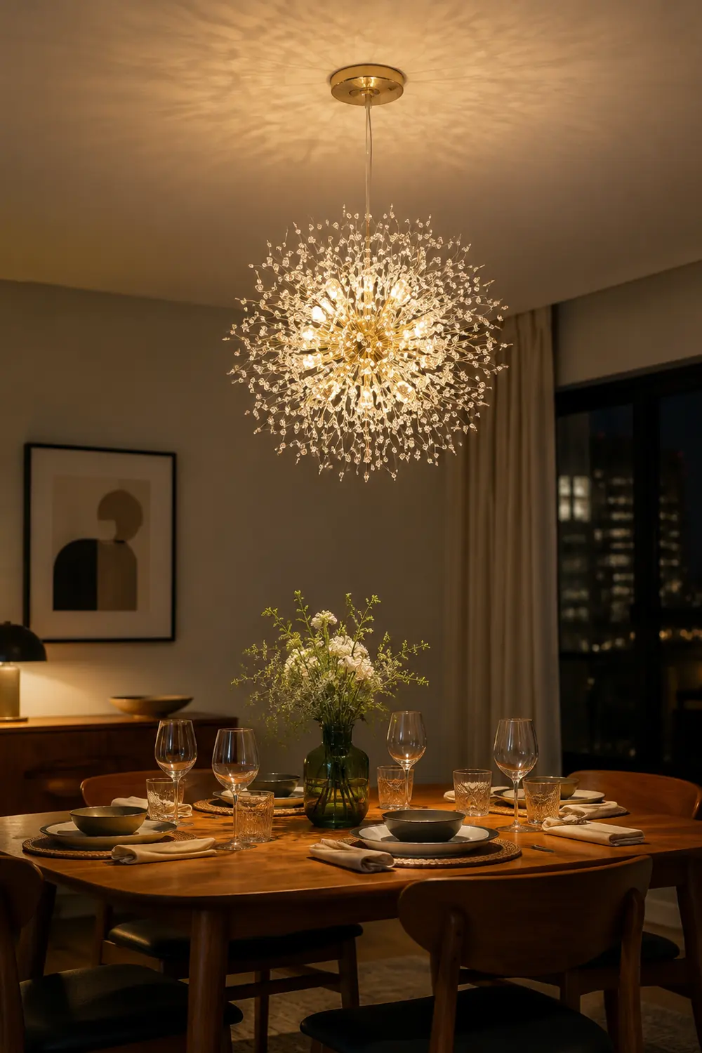 Lili Dendelion Moderne Pendelleuchte Hängelampe für Esszimmer - Lumpaz