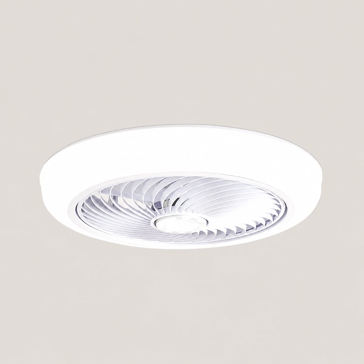 Morandi Deckenventilator mit Beleuchtung, 5 Farben, ∅45/50CM - Lumpaz