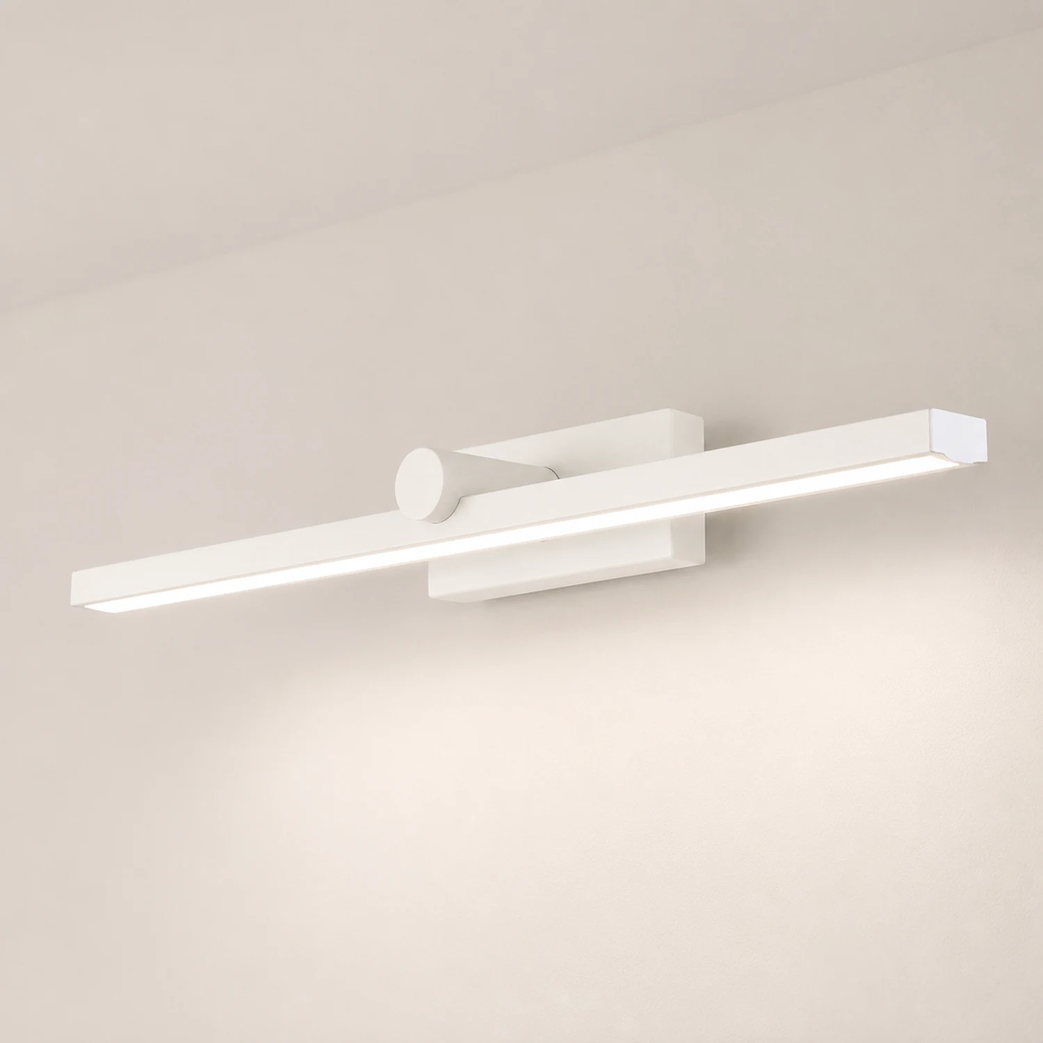 Leigh Spiegelfront Waschtisch-Wandleuchte, L 40/50/60/70CM - Lumpaz