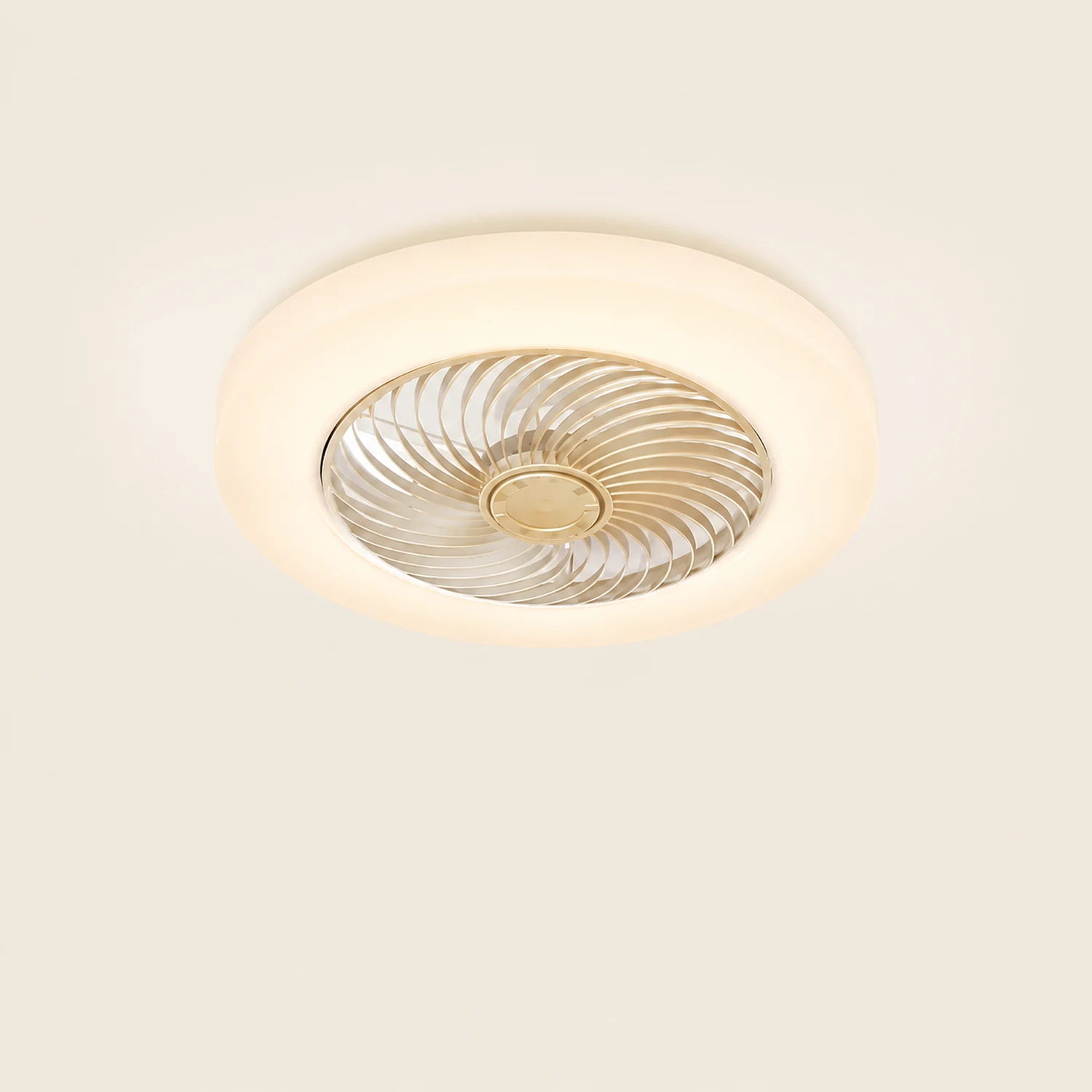 Quinn Deckenventilator mit Beleuchtung, 4 Farben, ∅45/52CM - Lumpaz