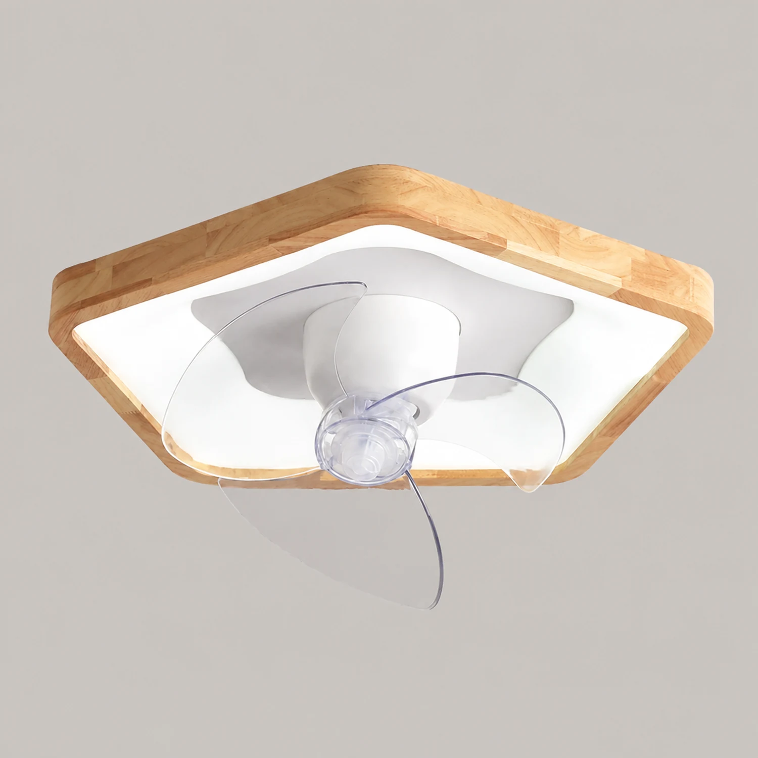 Ozawa Deckenventilator mit Beleuchtung, 4 Stile, ∅48CM/49CM/50CM - Lumpaz
