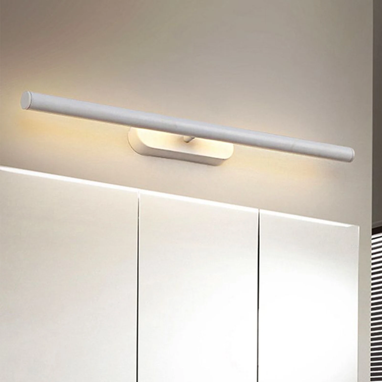 Edge Spiegelfront Wandleuchte, 2 Farben, 49/59/68CM Lang - Lumpaz