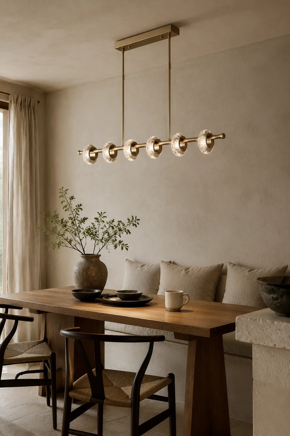 Marmor Einfacher Kupfer Kronleuchter Schlafzimmer Licht Luxus - Lumpaz