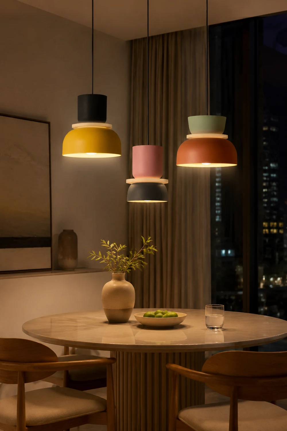 Morandi Nordische Makrone Pendelleuchte für Esszimmer - Lumpaz
