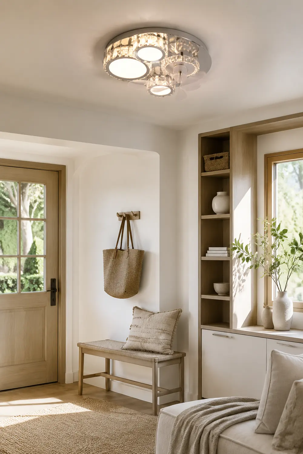 Kirsten Deckenventilator mit Beleuchtung, 12 Stile, ∅50CM/58CM/56CM/70CM - Lumpaz
