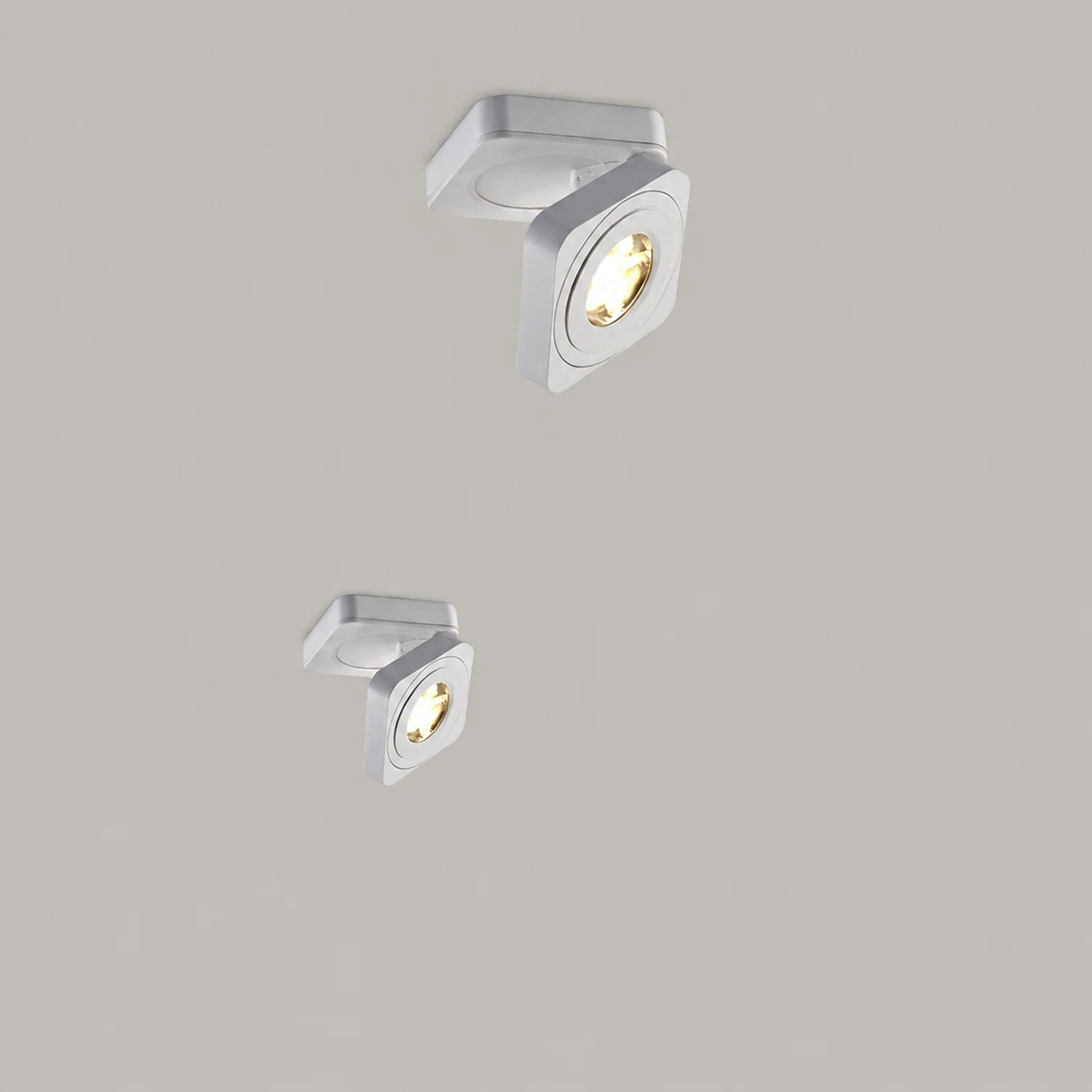 Einfaches modernes Licht Luxuriöse quadratische kreative verstellbare Lesewandlampe Deckenlampe - Lumpaz