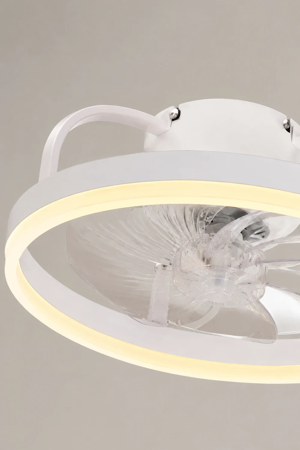 Alessio Deckenventilator mit Beleuchtung, 3 Farben, ∅40/50CM - Lumpaz