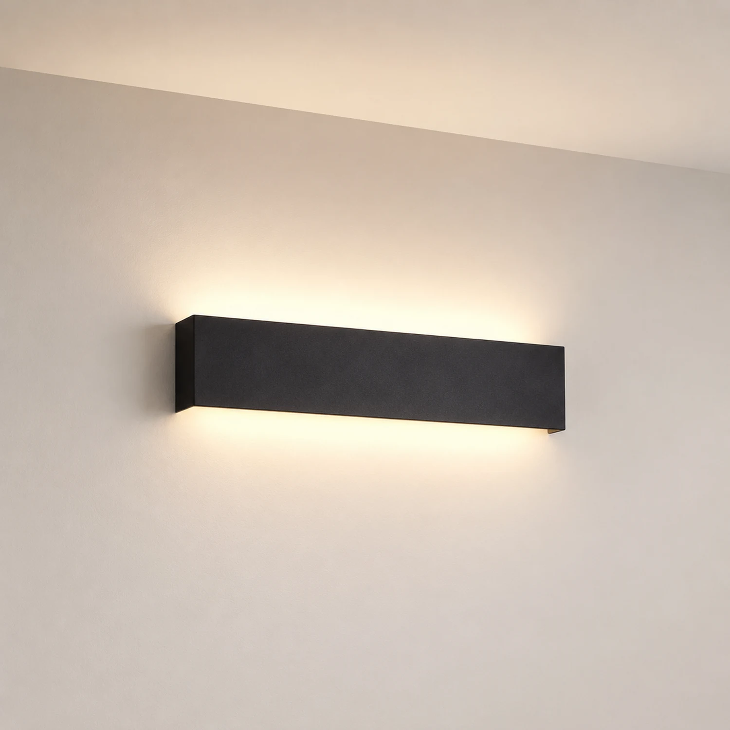 Edge Minimalistisch rechteckige Wandleuchte, 3 Farben - Lumpaz
