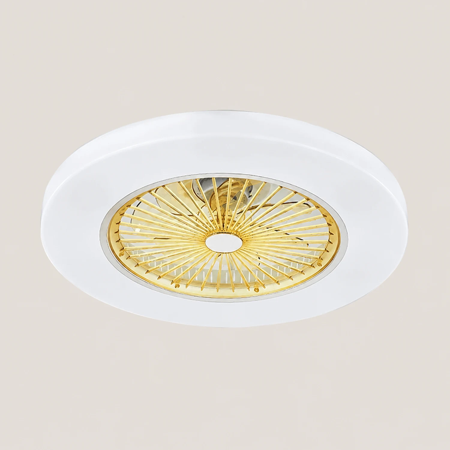 Morandi Deckenventilator mit Beleuchtung, 5 Farben, ∅58CM - Lumpaz