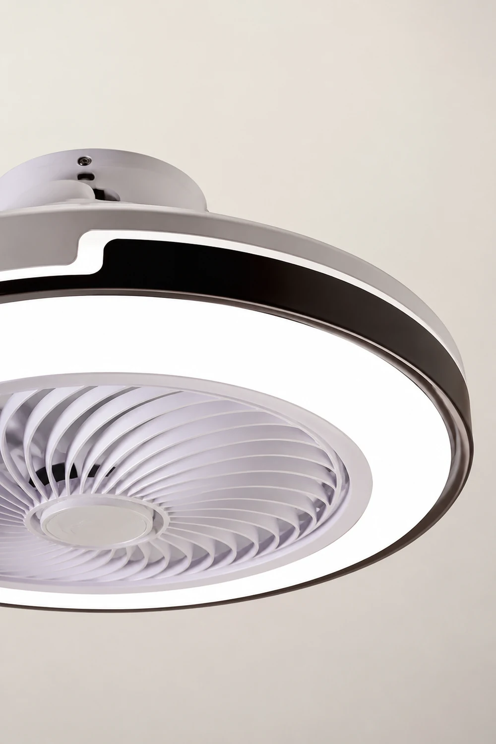 Quinn Deckenventilator mit Beleuchtung, 2 Farben, ∅50CM - Lumpaz