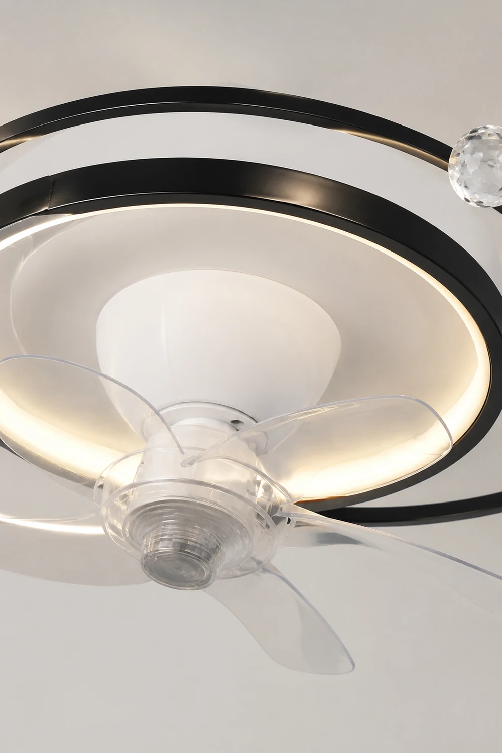 Madina Sternenklar Deckenventilator mit Beleuchtung, 4 Stile, ∅ 50CM/100CM - Lumpaz