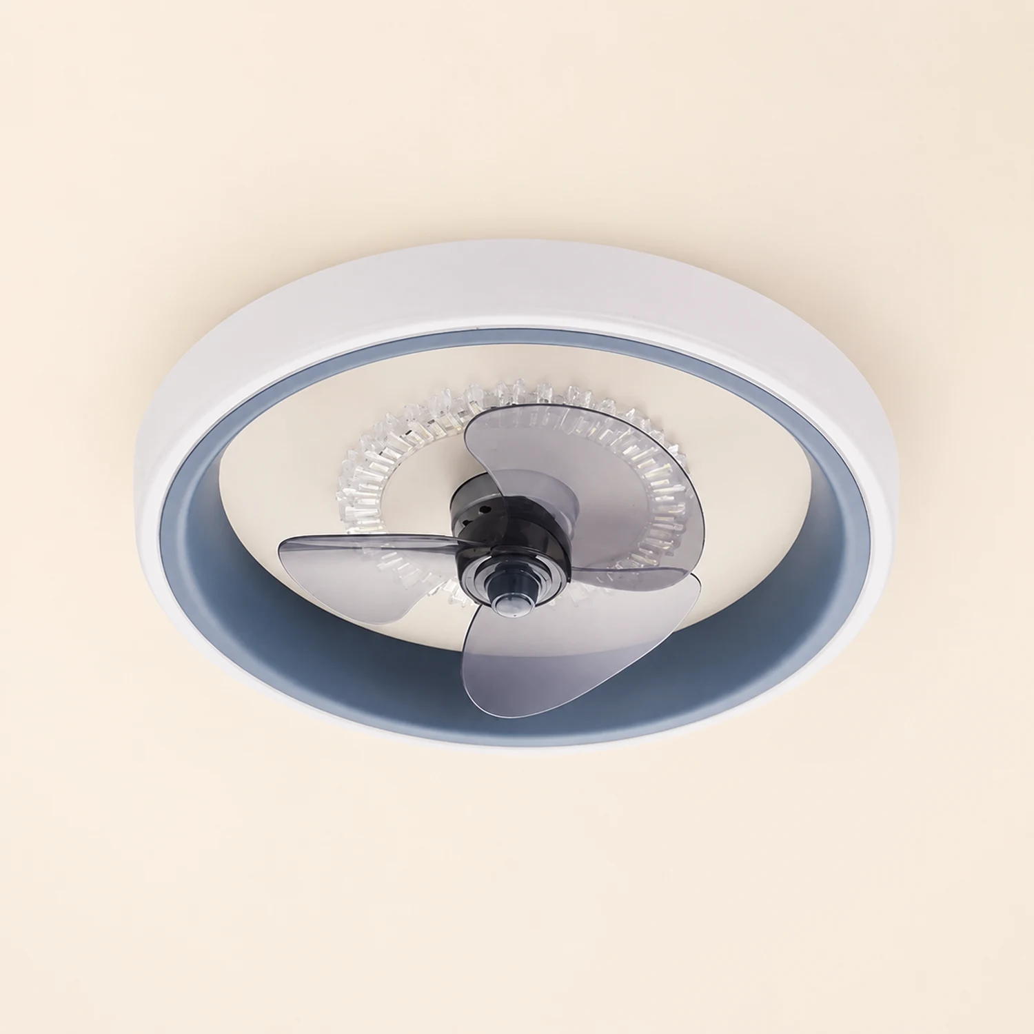 Morandi Deckenventilator mit Beleuchtung, 6 Farben, ∅50CM - Lumpaz
