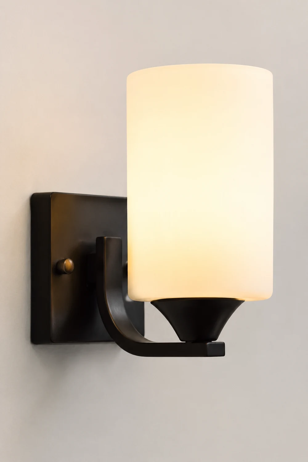 Eryn Spiegelfront Wandleuchte Metall, 2 Farben, 1/2-flammig, 18/28CM Lang - Lumpaz