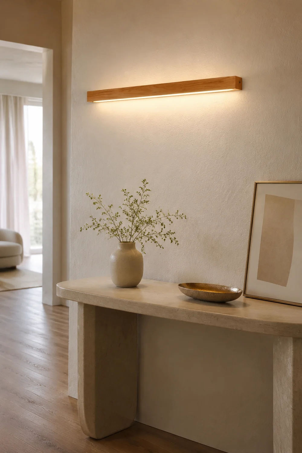 Ozawa Wandleuchte Dimmbar, L60/80/100/120CM - Lumpaz