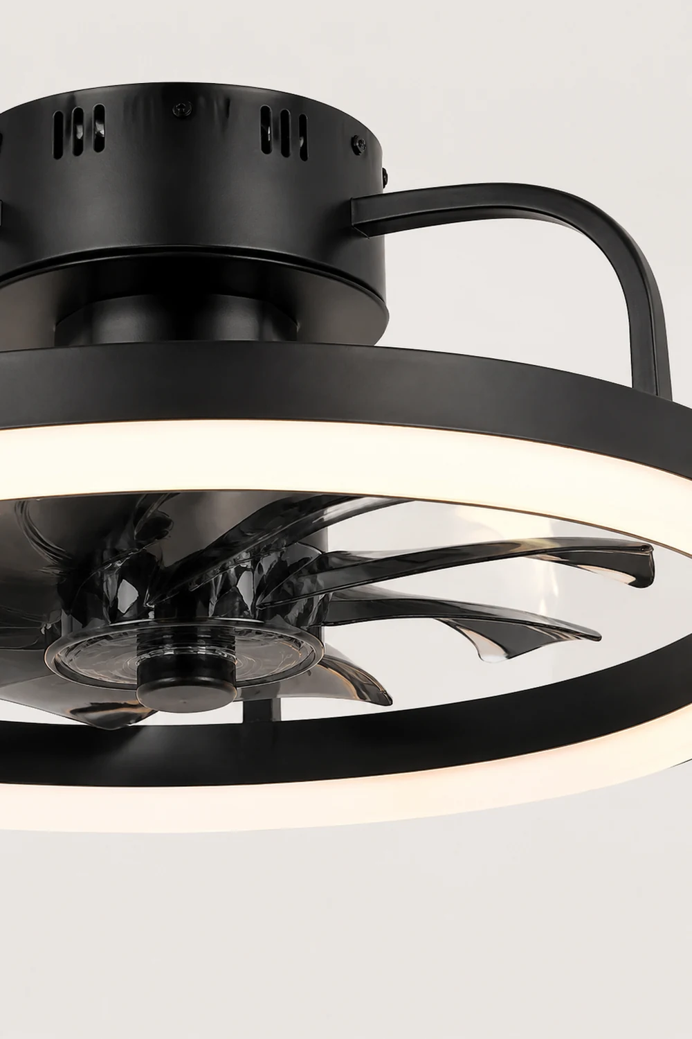 Alessio Deckenventilator mit Beleuchtung, 3 Farben, ∅40/50CM - Lumpaz