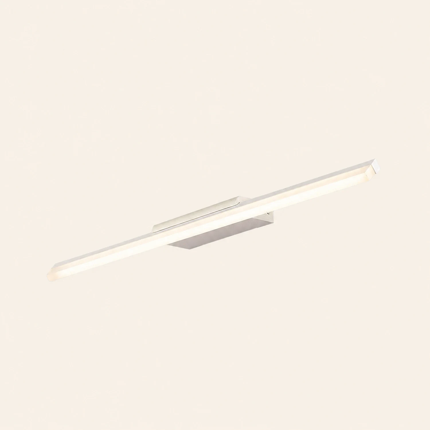 Leigh Spiegelfront Waschtisch-Wandleuchte, L 40/50/60/70CM - Lumpaz