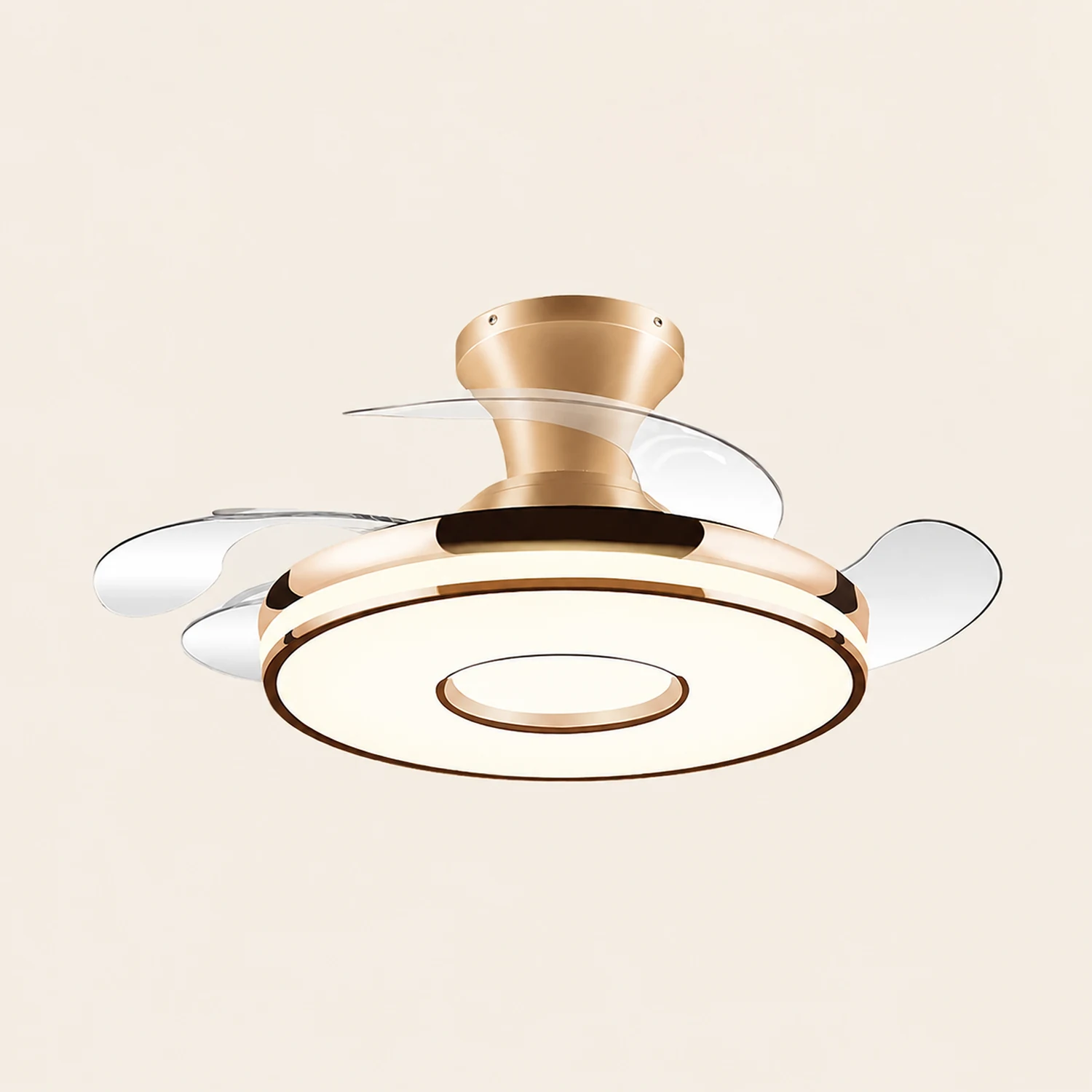 Quinn Deckenventilator mit Beleuchtung, 2 Farben, ∅91/108/122CM - Lumpaz