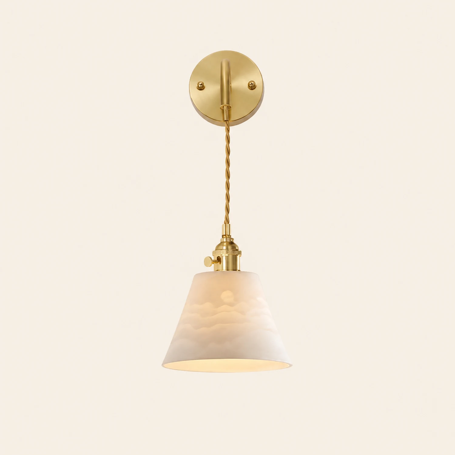 Lottie Spiegelfront Wandleuchte, 18CM Lang - Lumpaz