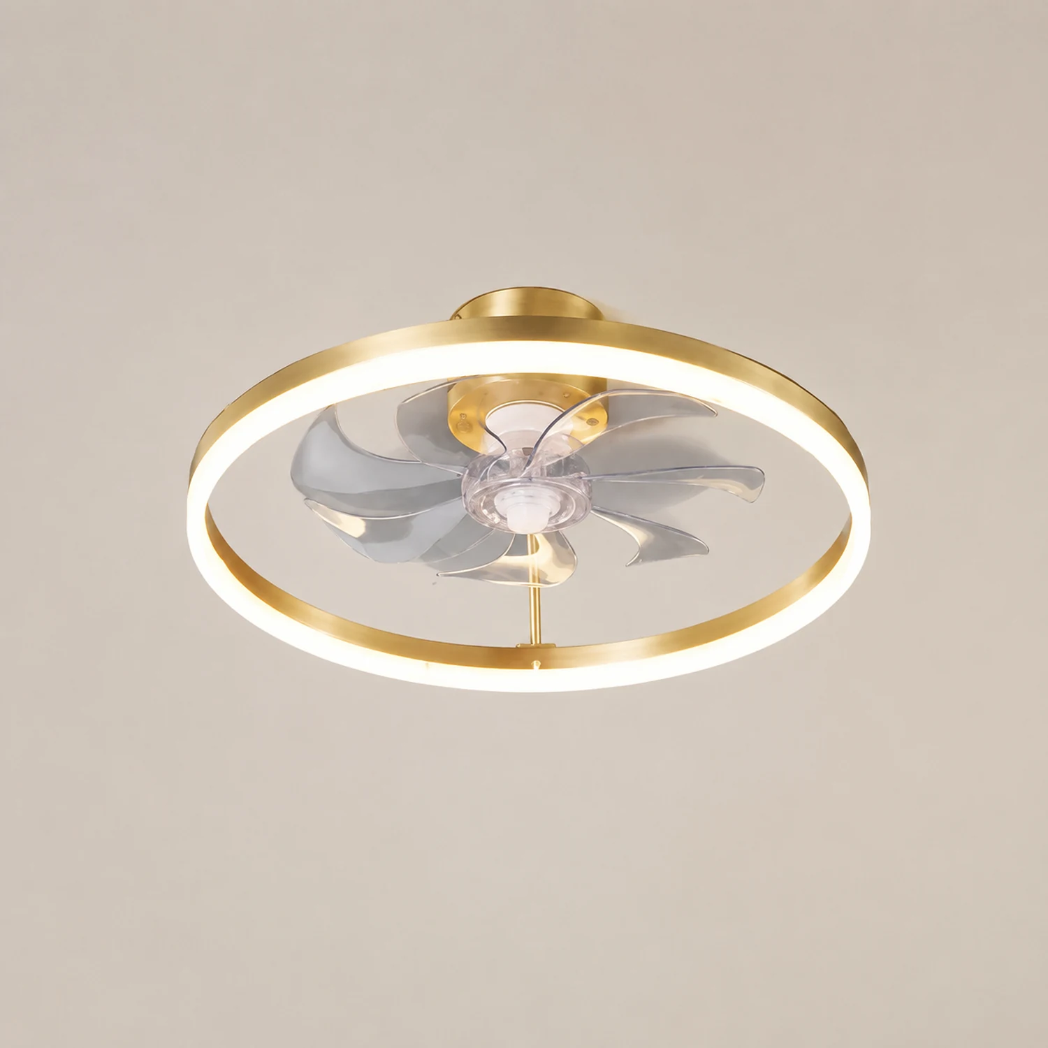 Bella Deckenventilator mit Beleuchtung, 3 Stile, ∅53CM/52CM - Lumpaz