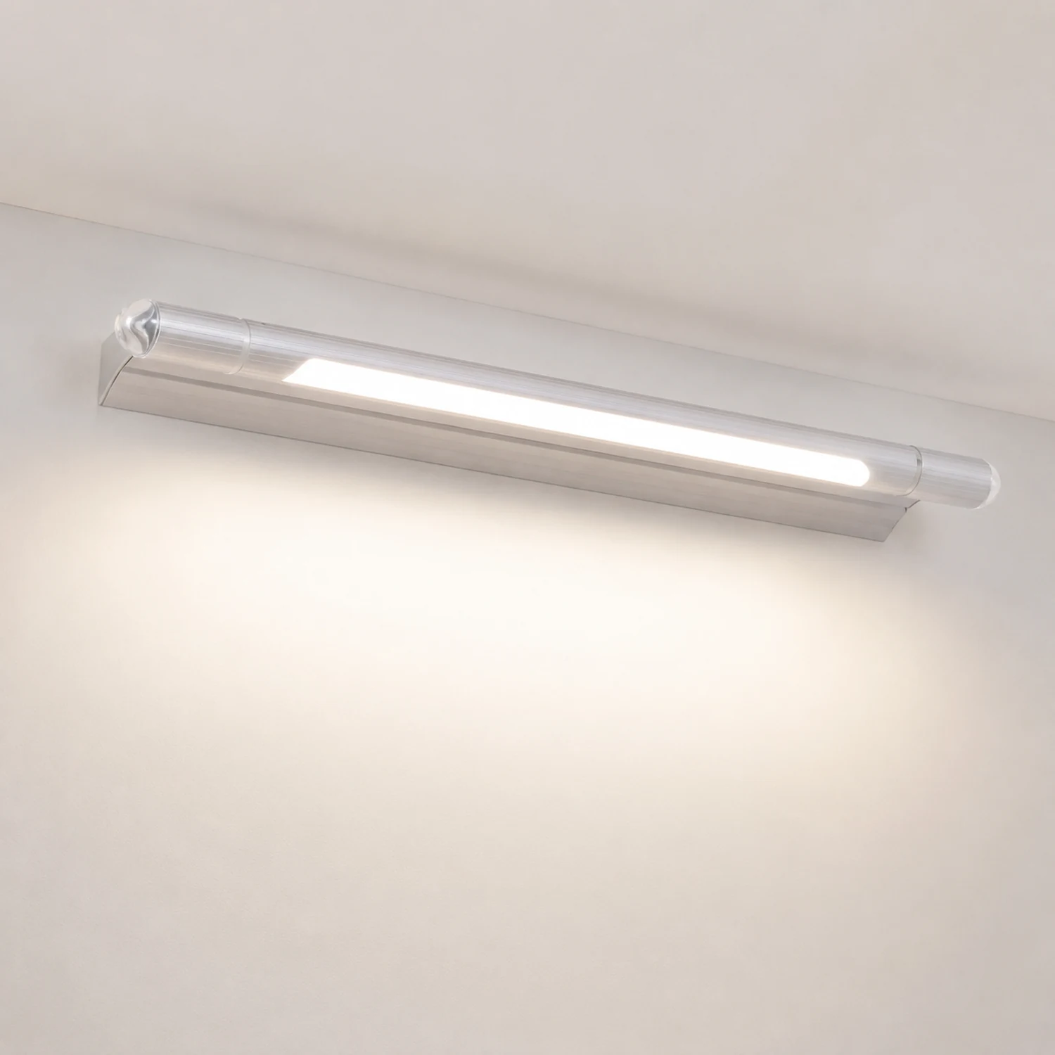 Edge Lineare Spiegelfront Waschtisch-Wandleuchte - Lumpaz