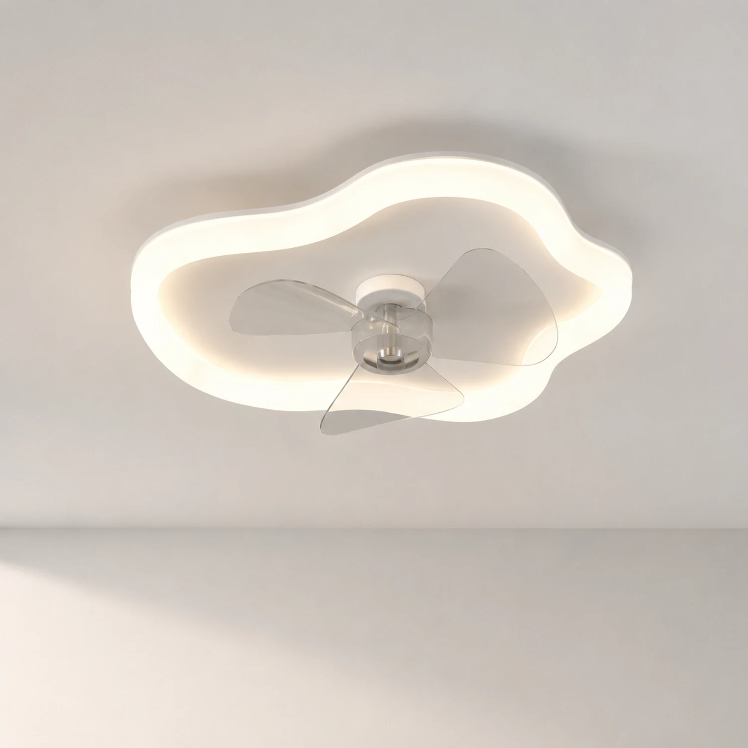 Minori Deckenventilator mit Beleuchtung Wolke, ∅46/60CM - Lumpaz