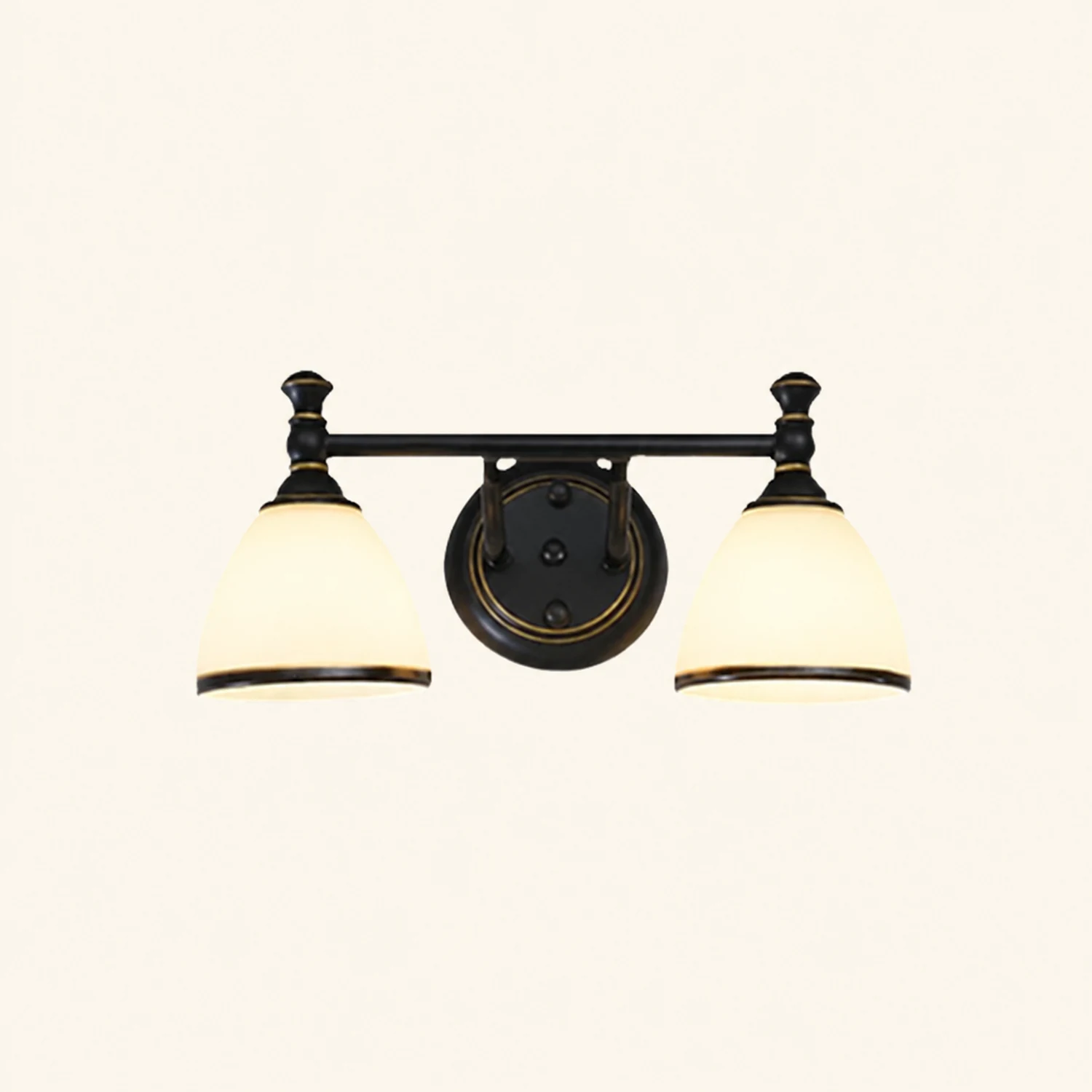 Eryn Spiegelfront Wandleuchte, 2/3-flammig,36/55CM Lang - Lumpaz