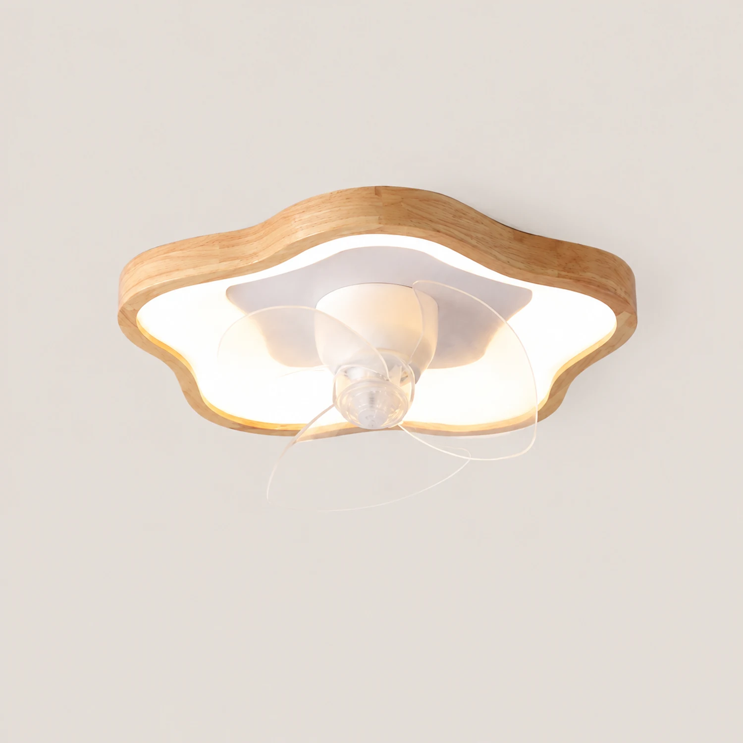 Ozawa Deckenventilator mit Beleuchtung, 4 Stile, ∅48CM/49CM/50CM - Lumpaz